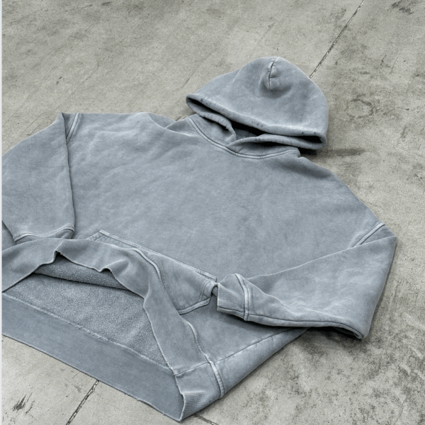 STAPLE GREY HOODIE - 500 GSM Wholesale