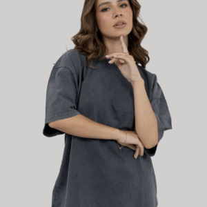 Fadeout Blue Heavy Tee - 240 GSM