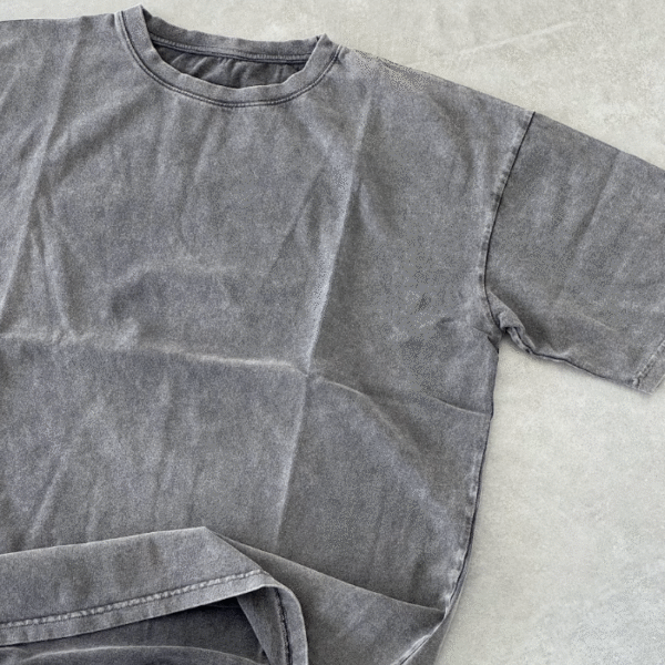 Rough Fadeout Palm Springs American Boxy Tee - 300 GSM
