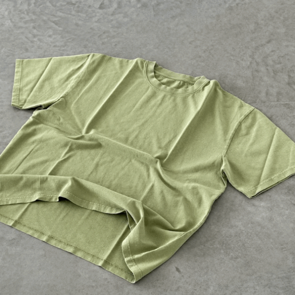 Green Palm Springs American Boxy Tee - 300 GSM