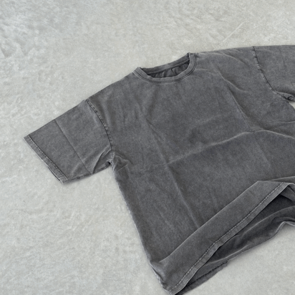 Rough Fadeout Palm Springs American Boxy Tee - 300 GSM