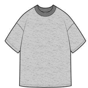 Light Marl Special English Tee - 250 GSM