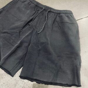 black fadeout shorts i