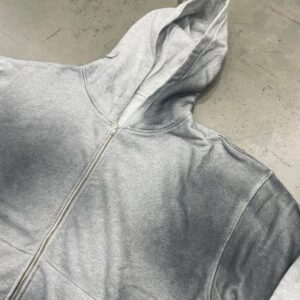 grey hoodie zip ii