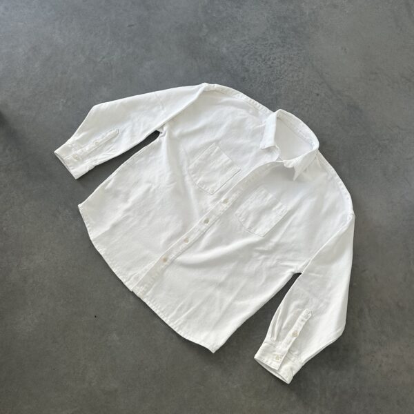 Premium White Denim Shirt