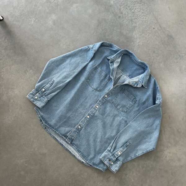 Premium Blue Denim Shirt