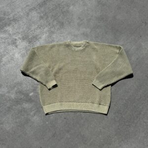 LUXURY WASHED PISTACHIO KNITWEAR