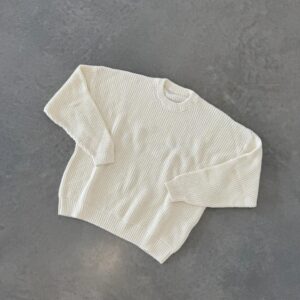 LUXURY OFF-WHITE KNITWEAR