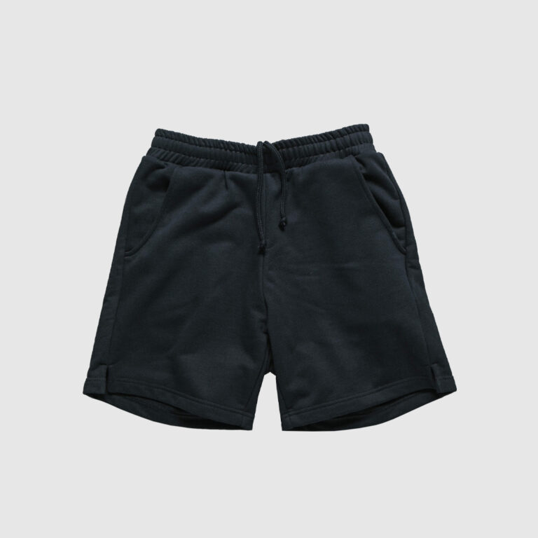 BULK BLACK BLANK SHORTS – 465 GSM - ASBX STORE